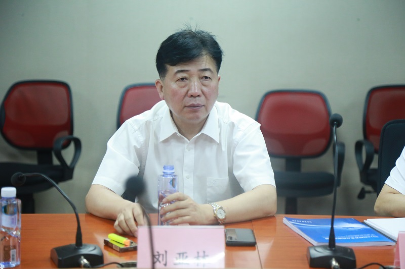 山西省人民政府驻广州办事处刘亚林主任一行到访我会